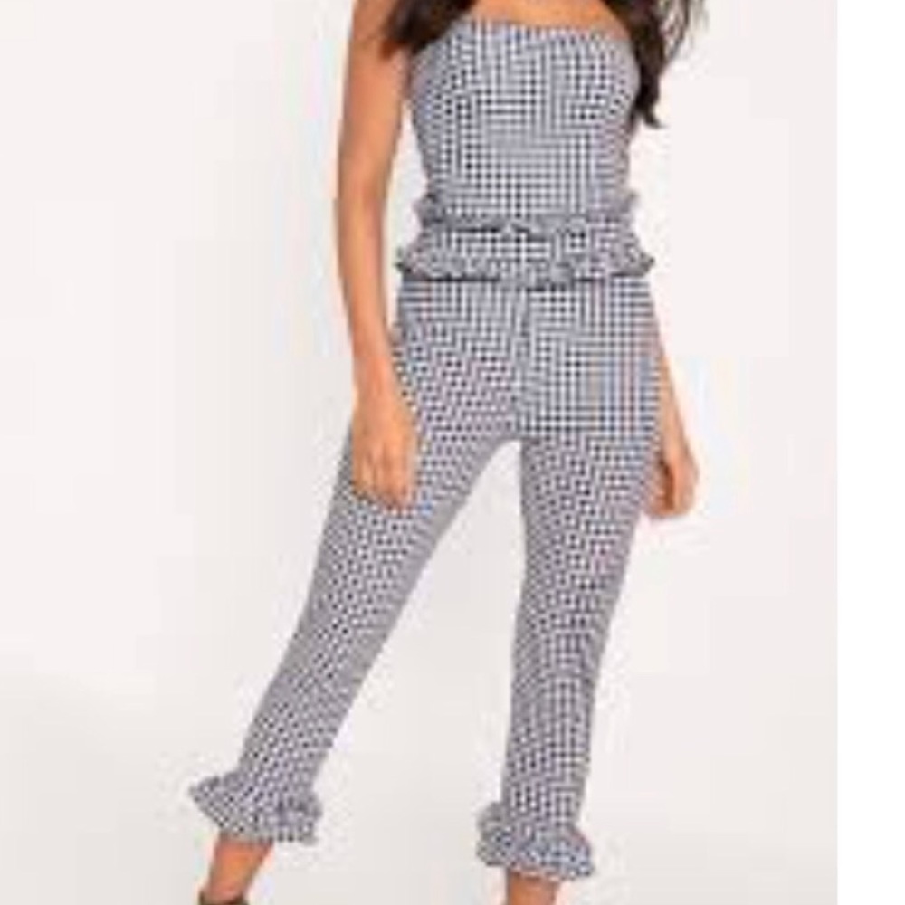 pretty little thing jumpsuit size 4